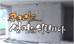 KBS “환경스페셜” 「콘크리트, 생명을 위협하다」